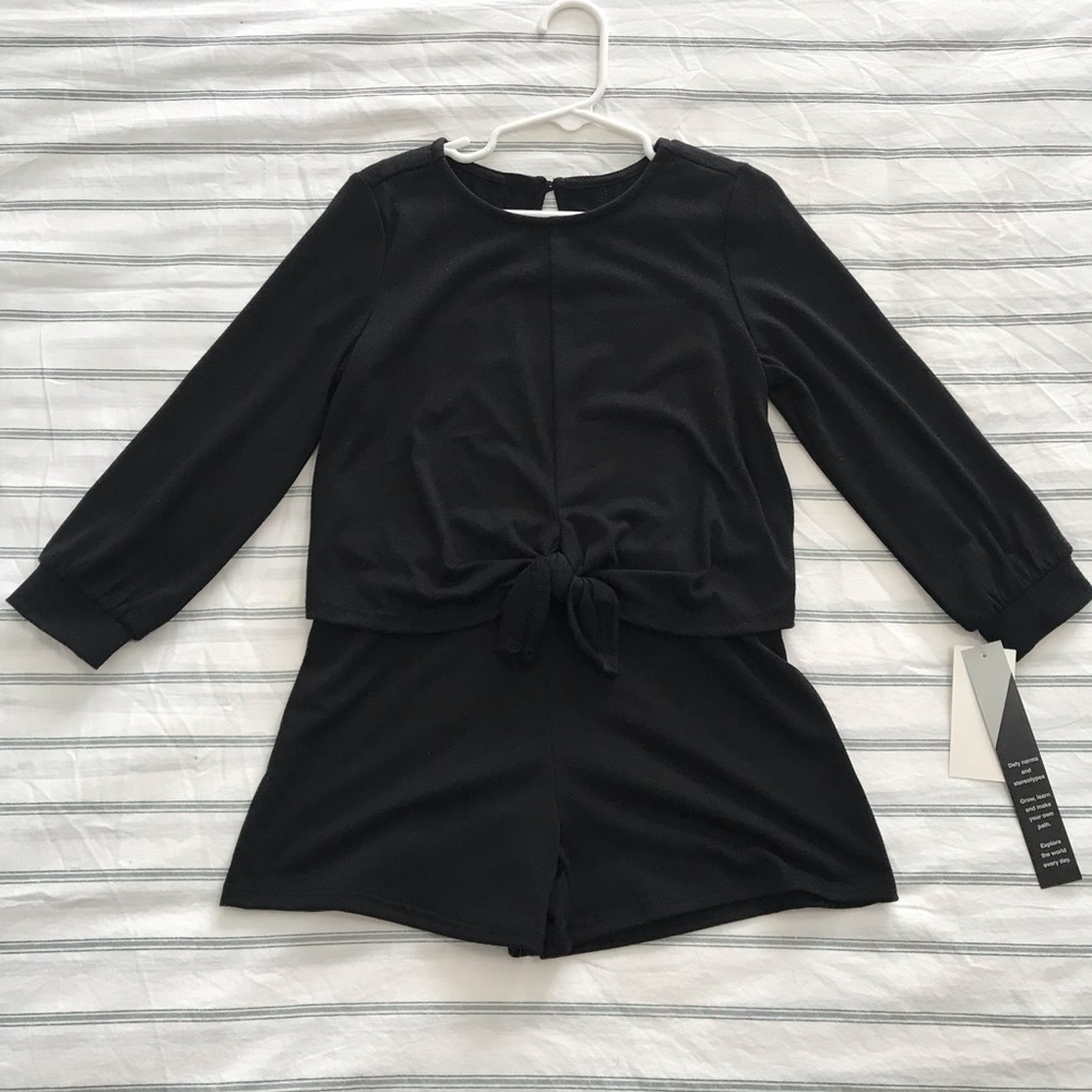 NEW Afton Street Girls Long Sleeve Romper